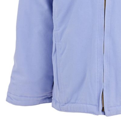 Image showing 5 th Blue Mountain Junior Girls' Sherpa-Lined Sanded Duck Hooded Jacket