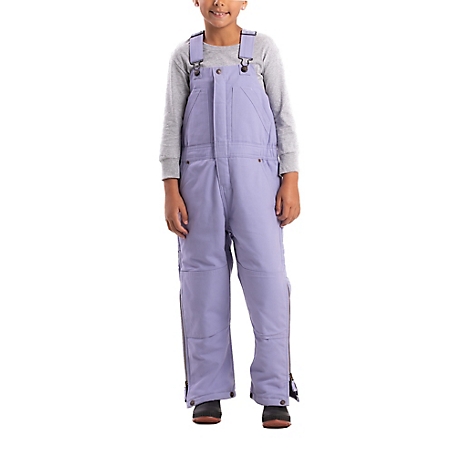 Blue Mountain Kid's Sanded Duck Insulated Bib Overall