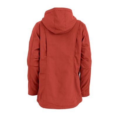 Image showing  Sanded Duck Quilted Fleece-Lined Barn Coat