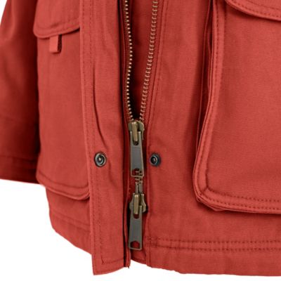 Image showing 5 th Ridgecut Sanded Duck Quilted Fleece-Lined Barn Coat