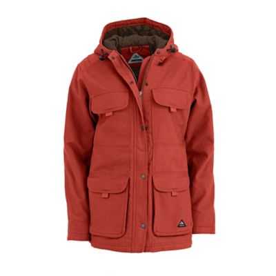 Ridgecut Sanded Duck Quilted Fleece-Lined Barn Coat