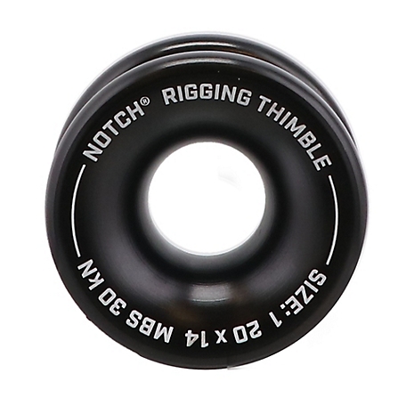 Notch X-Ring Rigging Thimble Medium 20mm x 14mm, 35789