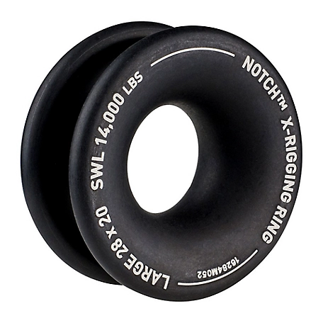 Notch X-Ring Rigging Thimble Large 28mm x 20mm