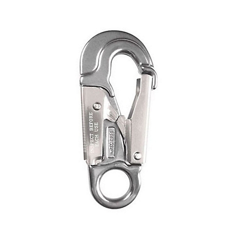 Notch Aluminum Locking Rope Snap (Silver), ALRS-SL