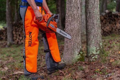 Image showing  Apron Style Chainsaw Chaps, Medium