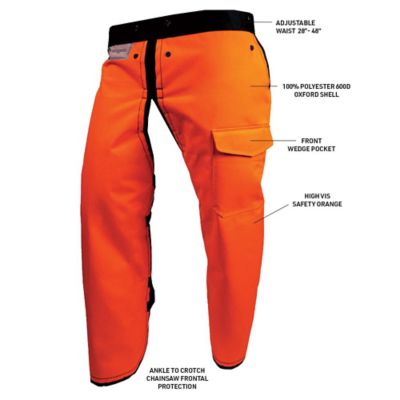 Image showing  Apron Style Chainsaw Chaps, XL