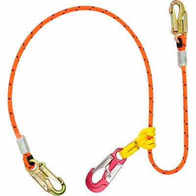 ROPE Logic 1/2 in. x 10 ft. Wirecore 2-in-1 Lanyard Hip Prusik with Snaps