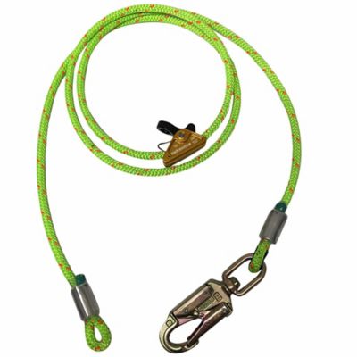 ROPE Logic Rockgrab Wire Core Flipline with Steel Snap 10 ft. x 1/2 in., 33487