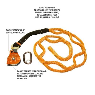 Image showing  Ultra Omni Block Sling 5/8 in. x 6 ft. Tenex Rope