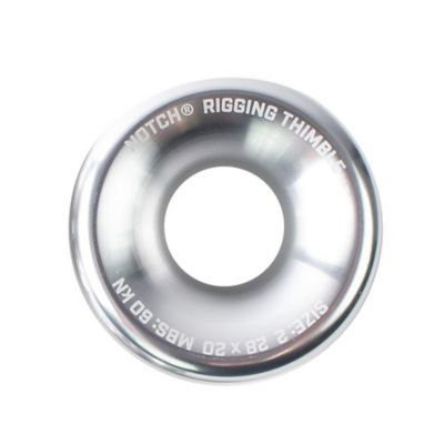 Image showing  Ultra Ring Sling with Notch #2 Rigging Thimble 5/8 in. x 6 ft. Tenex, 40202