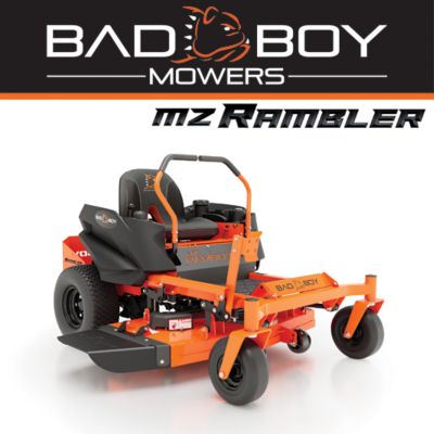Bad Boy 42 in. 19 HP Gas MZ Rambler Briggs Zero-Turn Mower First time user of Zero-Turn mowers