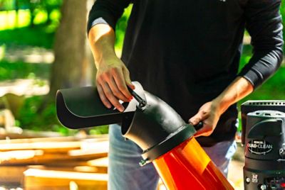 Image showing 8 th DK2 Power 4 in. Diameter 208cc Gas 7 HP Kinetic Drum Chipper, Powered By KOHLER CH270 Command Pro Commercial Engine