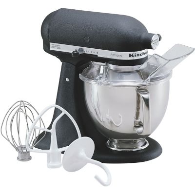Image showing  5 qt. Artisan Series Tilt-Back Head Stand Mixer, Imperial Black