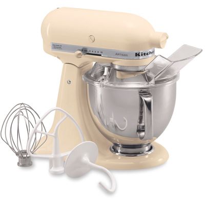Image showing  5 qt. Artisan Series Tilt-Back Head Stand Mixer, Almond Cream