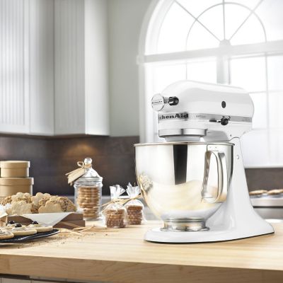 Image showing  5 qt. Artisan Series Tilt-Back Head Stand Mixer, White
