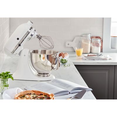 Image showing  5 qt. Artisan Series Tilt-Back Head Stand Mixer, White