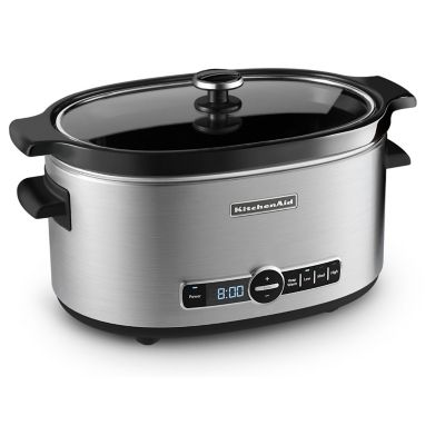 KitchenAid 6 qt. Slow Cooker in Stainless Steel, KSC6223SS