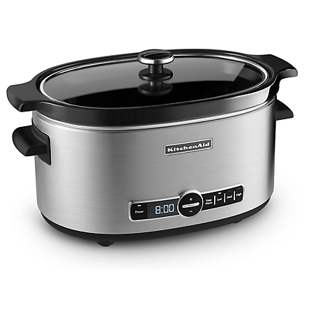 KitchenAid 6 Qt. Stainless Steel Slow Cooker - KSC6223SS