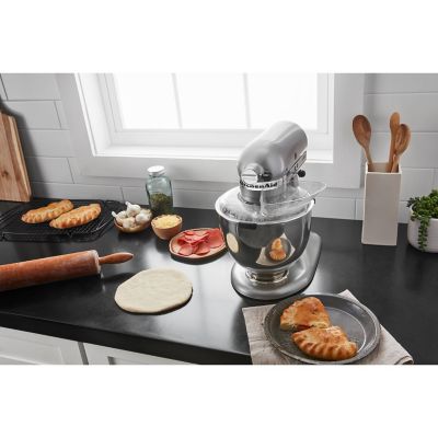 Image showing  5 qt. Artisan Series Tilt-Back Head Stand Mixer, Contour Silver
