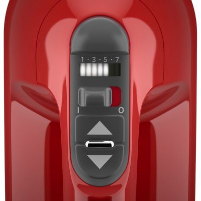 Image showing  7-Speed Hand Mixer with Turbo Beaters II, Empire Red