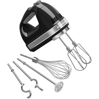 KitchenAid 9-Speed Hand Mixer with Turbo Beater II Accessories in Onyx Black, KHM926OB I bought this instead of the stand mixer due price
