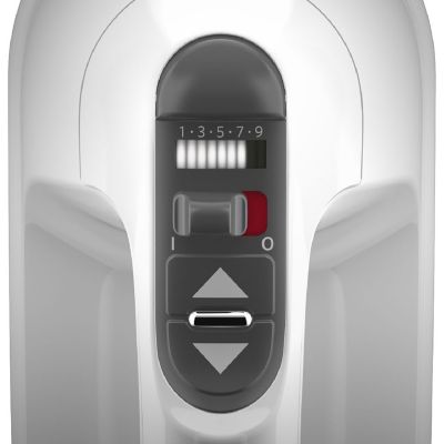 Image showing  9-Speed Hand Mixer with Turbo Beater II Accessories, White