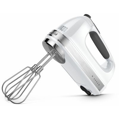 Image showing  9-Speed Hand Mixer with Turbo Beater II Accessories, White