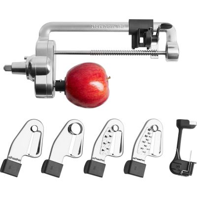 KitchenAid Spiralizer (Peel, Core & Slice) Attachment for Kitchenaid Stand Mixers, KSM1APC
