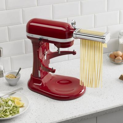 Image showing  3 pc. Pasta Roller and Cutter Attachments for KitchenAid Stand Mixer