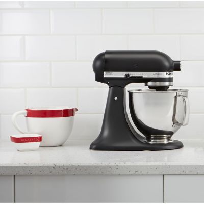 Image showing  5 qt. Artisan Series Tilt-Back Head Stand Mixer, Matte Black