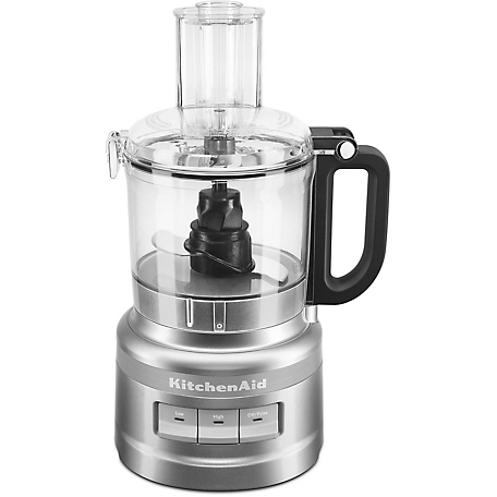 KitchenAid Easy Store 7-Cup Food Processor in Contour Silver, KFP0718CU