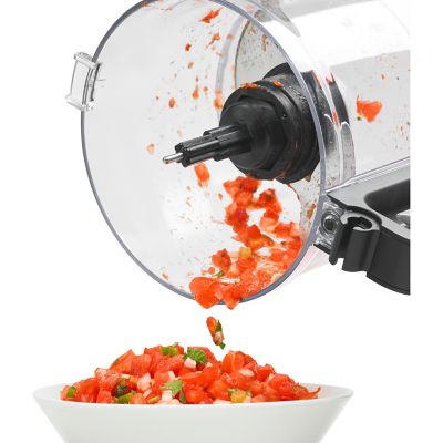 Image showing 5 th KitchenAid Easy Store 7-Cup Food Processor in Contour Silver, KFP0718CU