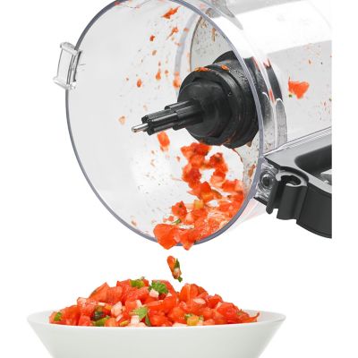 Image showing 8 th KitchenAid Easy Store 7-Cup Food Processor in Contour Silver, KFP0718CU
