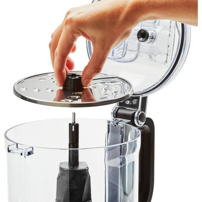 Image showing 9 th KitchenAid Easy Store 7-Cup Food Processor in Contour Silver, KFP0718CU