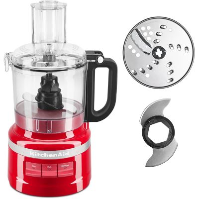 Image showing  7-Cup Easy Store Food Processor, Empire Red