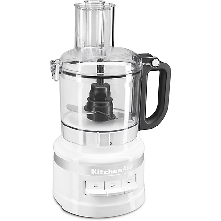 KitchenAid Easy Store 7-Cup Food Processor in White, KFP0718WH