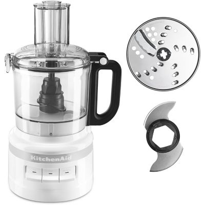 Image showing  7-Cup Easy Store Food Processor, White