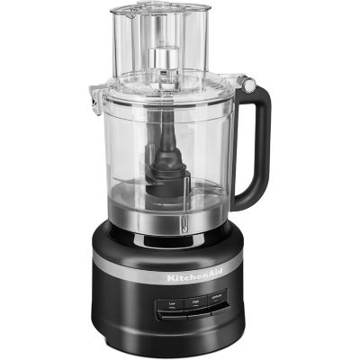 Image showing  13-Cup Food Processor with Work Bowl, Black Matte