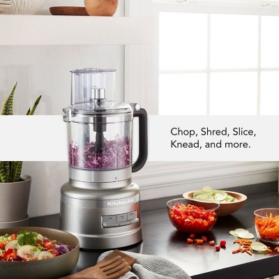 Image showing  13-Cup Food Processor with Work Bowl, Contour Silver