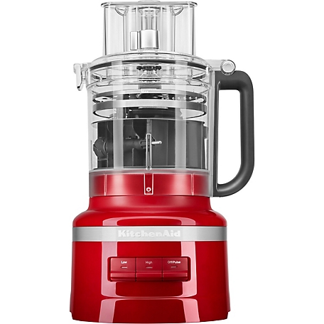 KitchenAid 13-Cup Food Processor with Work Bowl in Empire Red, KFP1318ER
