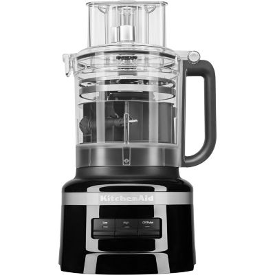 KitchenAid 13-Cup Food Processor with Work Bowl in Onyx Black, KFP1318OB