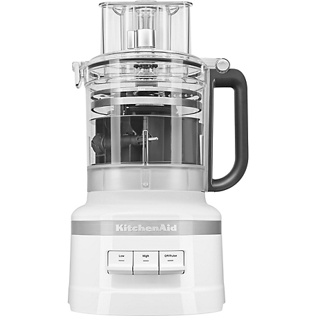 KitchenAid 13-Cup Food Processor with Work Bowl in White, KFP1318WH at  Tractor Supply Co.