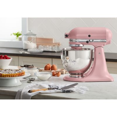 Image showing  5 qt. Artisan Series Tilt-Back Head Stand Mixer, Matte Dried Rose