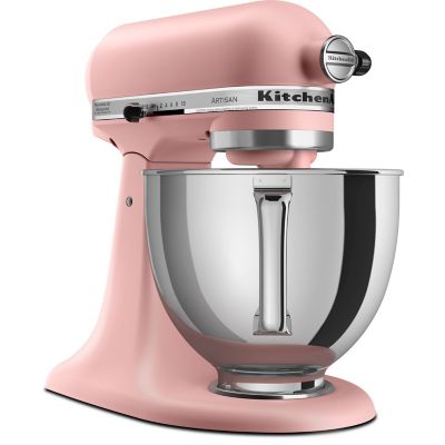 Image showing  5 qt. Artisan Series Tilt-Back Head Stand Mixer, Matte Dried Rose