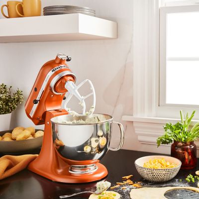 Image showing  5 qt. Artisan Series Tilt-Back Head Stand Mixer, Scorched Orange
