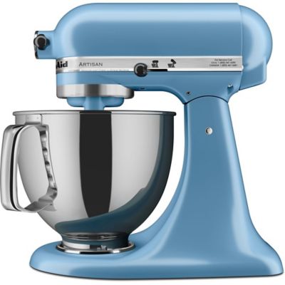 Image showing  5 qt. Artisan Series Tilt-Back Head Stand Mixer, Blue Velvet