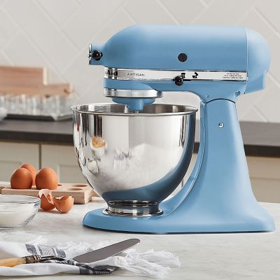 Image showing  5 qt. Artisan Series Tilt-Back Head Stand Mixer, Blue Velvet