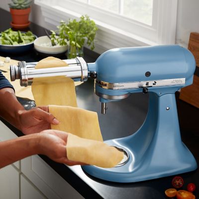 Image showing 6 th KitchenAid 5 qt. Artisan Series Tilt-Back Head Stand Mixer, Blue Velvet