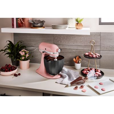 Image showing  5 qt. Ceramic Bowl for Tilt-Head Stand Mixers, Black Shell