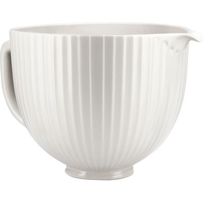 Image showing  5 qt. Ceramic Bowl for Tilt-Head Stand Mixers, Classic Columns